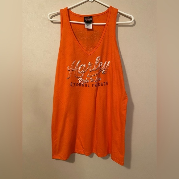 Harley-Davidson Tops - Harley Davidson women’s Tank The Pig Trail size XL